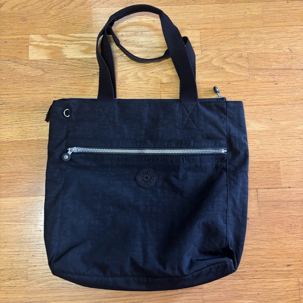 NEW Kipling Large Multi Pocket Travel Vacation Resort Outdoor Preppy Tote Bag